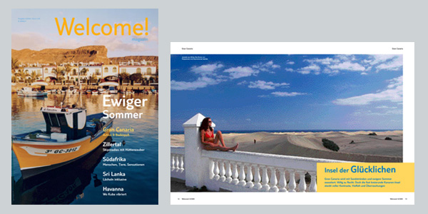 TUI AG München, Corporate Design Kundenmagazin